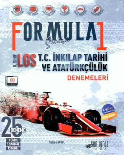 Son Viraj Yayınları 8. Sınıf LGS T.C. İnkılap Tarihi Formula Serisi 1.