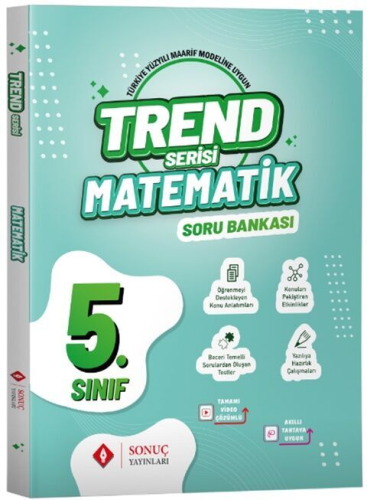 Sonuç Yayınları 5. Sınıf Trend Serisi Matematik Soru Bankası