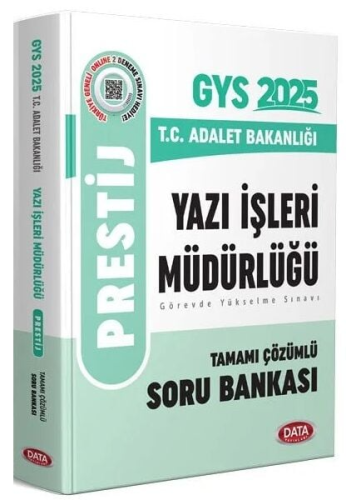 GYS Kitapları, - Data Yayınları - Data Yayınları 2025 T.C. Adalet Baka