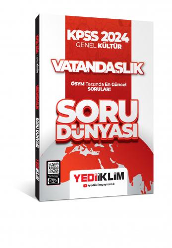 Yediiklim Yayınları 2024 KPSS Genel Kültür Vatandaşlık Soru Dünyası Ko