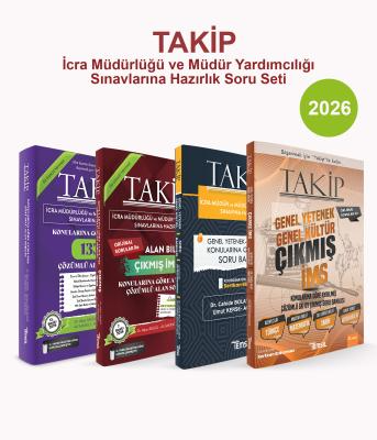 İcra Müdür ve Yardımcılığı Kitapları, - Temsil Kitap - Takip İcra Müdü
