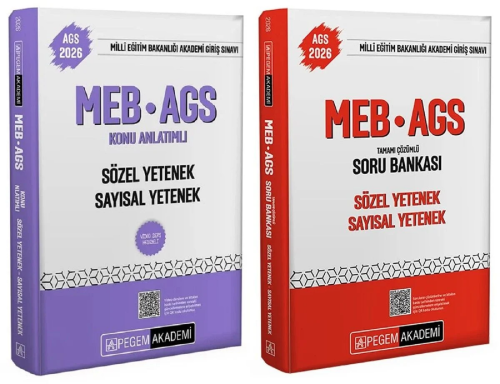 MEB-AGS Hazırlık,AGS Konu Anlatımlı, - Pegem Sınav Kitapları - Pegem Y