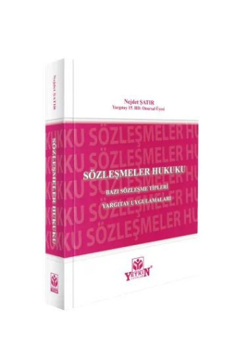 - Yetkin Yayınları - Sözleşmeler Hukuku