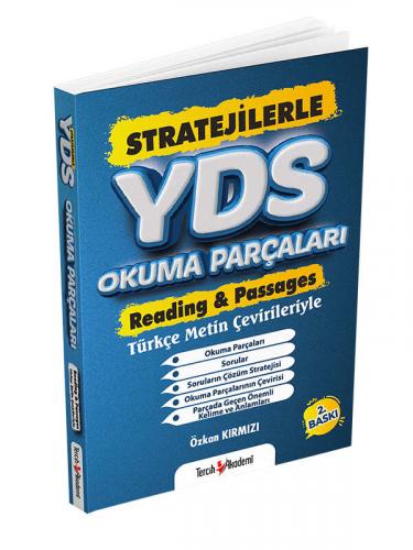 Tercih Akademi Yayınları Stratejilerle YDS Okuma Parçası Reading ve Pa