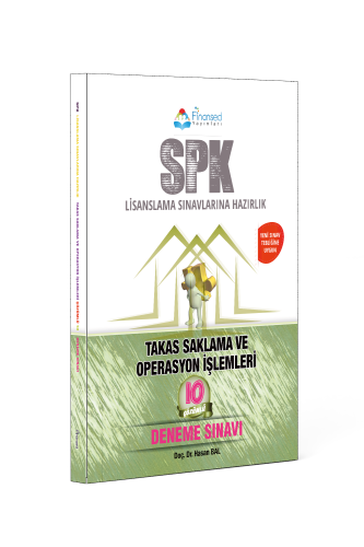 Finansed Yayınları SPK Takas, Saklama ve Operasyon İşlemleri 10 Deneme Çözümlü