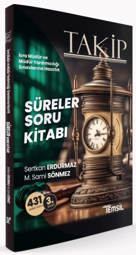 İcra Müdür ve Yardımcılığı Kitapları, - Temsil Kitap - TAKİP Süreler S