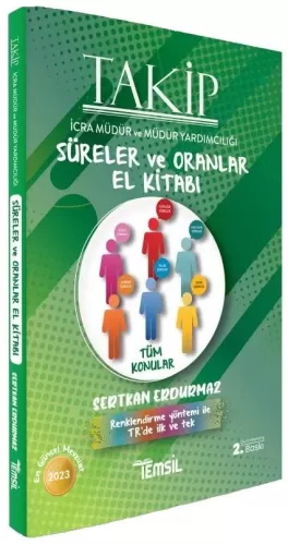 Temsil Kitap Yayınları 2023 İcra Müdürlüğü ve Yardımcılığı TAKİP Sürel