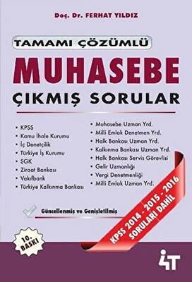 Muhasebe Tamamı Çözümlü Çıkmış Sorular