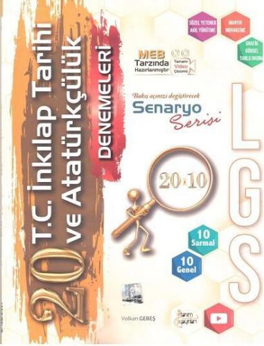Tanım Yayınları 8. Sınıf LGS T.C. İnkılap Tarihi ve Atatürkçülük 20 Deneme
