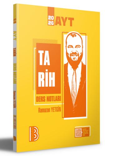 Benim Hocam Yayınları 2026 AYT Tarih Ders Notları