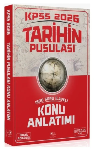 KPSS GY GK,Konu Anlatımlı, - CBA Akademi - KPSS Tarihin Pusulası Konu 