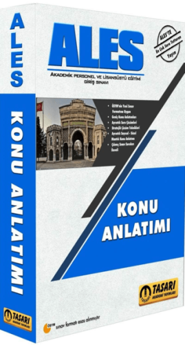 SÜPER FİYAT 2019 ALES Konu Anlatımı Tasarı Yayınları