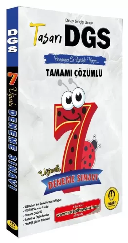 Tasarı Yayınları DGS Uğurlu 7 Deneme Çözümlü Komisyon