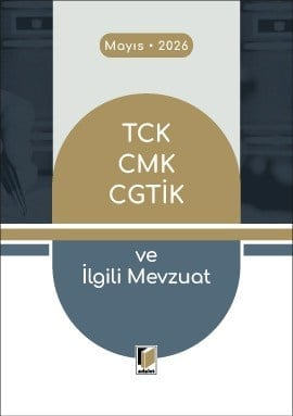 Kanun Metinleri - TCK CMK CGTİK ve İlgili Mevzuat (Cep Kitabı) - Komis