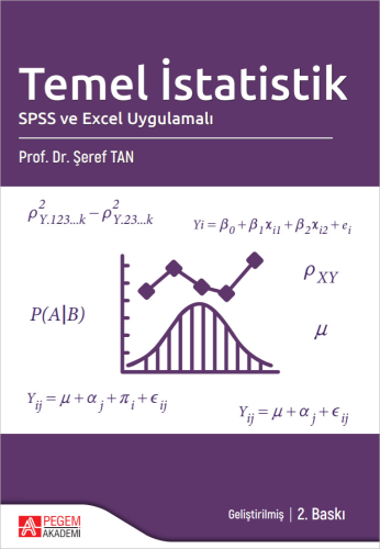 Üniversite Ders Kitapları, - Pegem Akademi - Temel İstatistik SPSS ve 