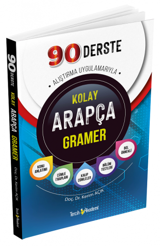 Tercih Akademi Arapça 90 Derste Kolay Gramer Konu Anlatımı