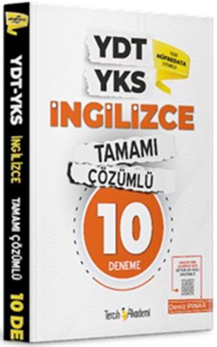 Tercih Akademi YDT YKS İngilizce Tamamı Çözümlü 10 Deneme Deniz Pınar