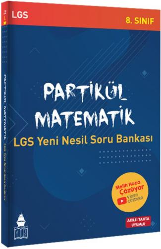 Partikül Matematik 8. Sınıf LGS Matematik Soru Bankası Video Çözümlü K