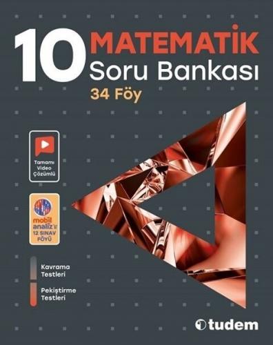 10. Sınıf - Tudem Yayınları 10. Sınıf Matematik Soru Bankası - Komisyo