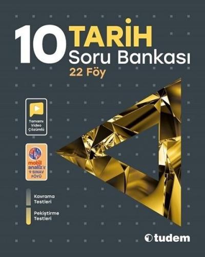 Tudem Yayınları 10. Sınıf Tarih Soru Bankası Komisyon
