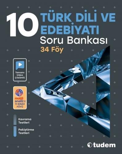 Tudem Yayınları 10. Sınıf Türk Dili ve Edebiyatı Soru Bankası Komisyon