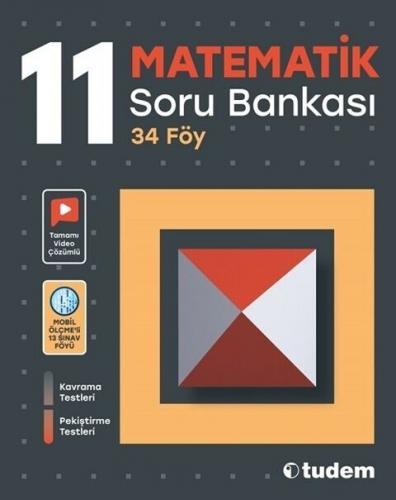 11. Sınıf - Tudem Yayınları 11. Sınıf Matematik Soru Bankası - Komisyo