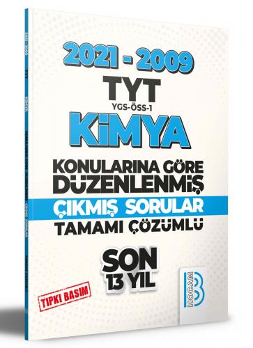 KELEPİR Benim Hocam Yayınları 2009-2021 TYT Kimya Son 13 Yıl Tıpkı Bas