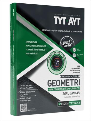 ​​Pegem Yayınları TYT AYT Geometri (Analitik Geometri Katı Cisimler) T