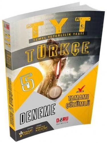 Doru Yayınları TYT Türkçe 5 Deneme Çözümlü Ferhat Kayacan