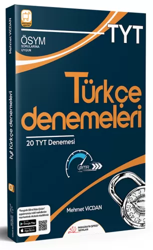 Paragrafın Şifresi Yayınları TYT Türkçe 20 Deneme Mehmet Vicdan