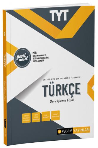 Pegem Yayınları TYT Türkçe Ders İşleme Föyü Komisyon