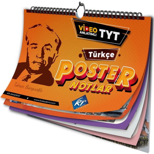 KR Akademi TYT Türkçe Poster Notlar Komisyon