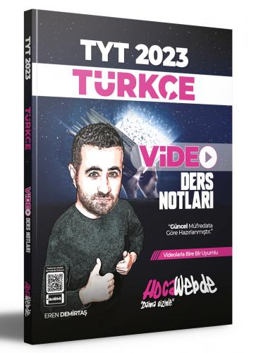 HocaWebde Yayınları 2023 TYT Türkçe Video Ders Notları Eren Demirtaş