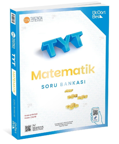 Matematik - ÜçDörtBeş Yayınları 2027 TYT Matematik Soru Bankası - Mehm