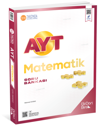 ÜçDörtBeş Yayınları 2027 AYT Matematik Soru Bankası