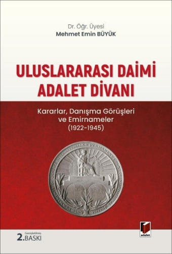 Hukuk Kitapları, - Adalet Yayınevi - Uluslararası Daimi Adalet Divanı