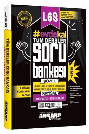 Ankara Yayıncılık LGS 1. Dönem Sözel ve Sayısal Soru Bankası Seti Evde