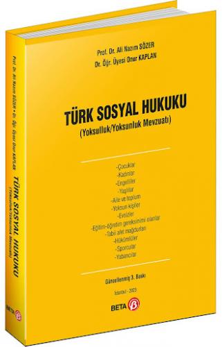 Türk Sosyal Hukuku Ali Nazım Sözer
