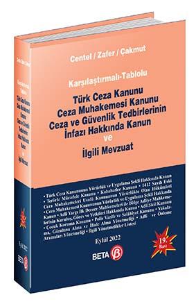 TCK, CMK, CGTİK ve İlgili Mevzuat Nur Centel