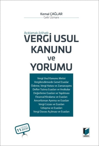 Vergi Hukuku - Vergi Usul Kanunu ve Yorumu - Kemal Çağlar - 431