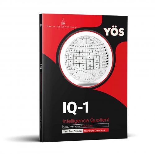 Galata YÖS-SAT Yayınları Konu Anlatımlı IQ-1 Kitabı