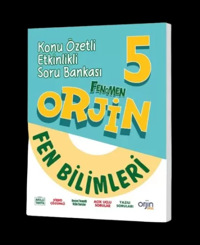 Orjin 5. Sınıf Fen Bilimleri Konu Özetli Etkinlikli Soru Bankası