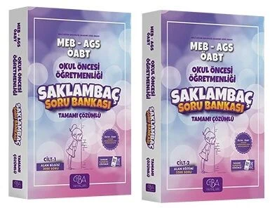 MEB-AGS ÖABT Kitapları,Soru Bankası, - CBA Akademi - CBA Yayınları ÖAB