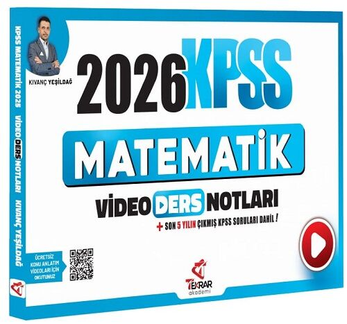Tekrar Akademi 2026 KPSS Matematik Video Ders Notları