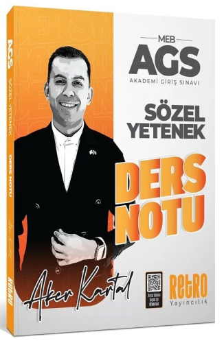 Retro Yayıncılık 2026 MEB-AGS Sözel Yetenek Ders Notu