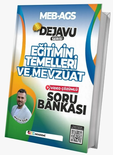 TKM Akademi 2026 MEB-AGS Eğitimin Temelleri ve Mevzuat DEJAVU Soru Bankası Çözümlü