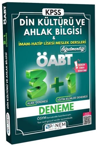 Panem Yayınları ÖABT Din Kültürü Öğretmenliği 3+1 Deneme Komisyon