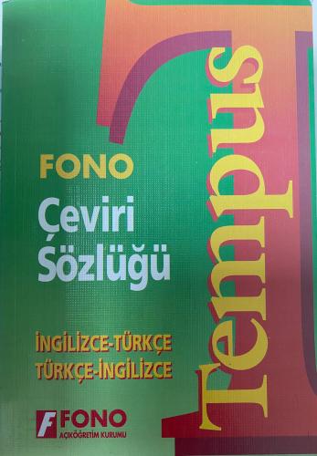 Tempus İngilizce Çeviri Sözlüğü Fono Yayınları