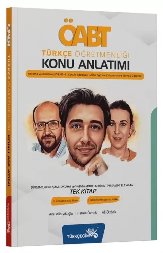 Türkçecim TV Yayınları ÖABT Türkçe Öğretmenliği Anlama ve Anlatım-Dil 