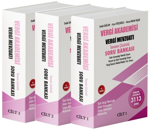 Maliye, - Akfon Yayınları - Vergi Akademisi Vergi Mevzuatı Tamamı Çözü